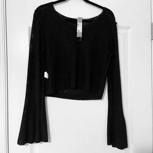 black beachy sweater